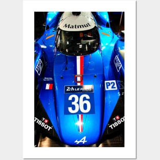 Alpine A470-Gibson 24 Hours of Le Mans 2018 Posters and Art